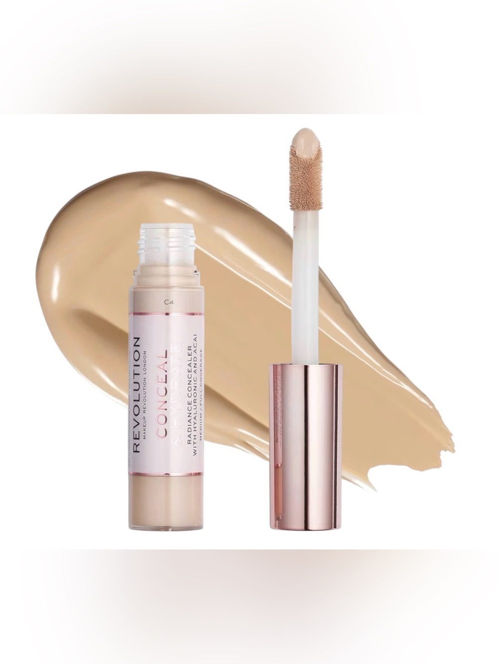 Makeup Revolution Conceal & Hydrate Concealer In C4